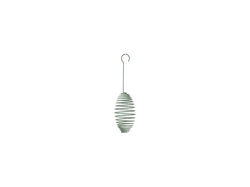 Krmítko venk. SPIRAL na loj.koule kov zelená15cm Zolux | Pejskovice