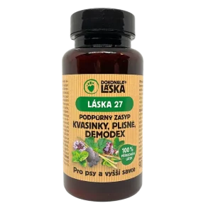 LÁSKA 27 KVASINKY, PLÍSNĚ, DEMODEX - podpůrný zásyp | Pejskovice