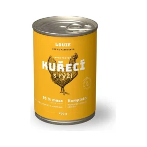 Louie konz. pro psy kuřecí s rýží 400g | Pejskovice