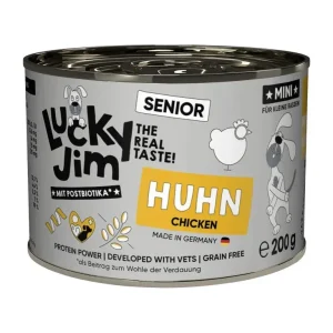 Lucky Jim Classic MINI Senior s kuřecím masem 200 g | Pejskovice