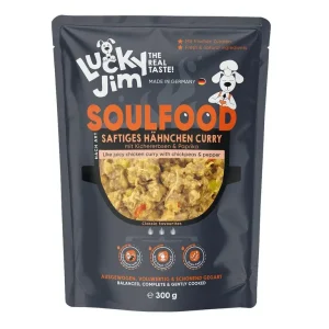 Lucky Jim Soulfood Hähnchen Curry Kuřecí kari s cizrnou a paprikou 300 g | Pejskovice