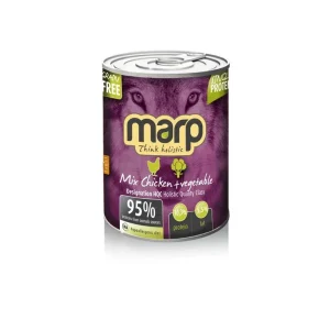 Marp Mix konzerva pro psy kuře+zelenina 400g | Pejskovice