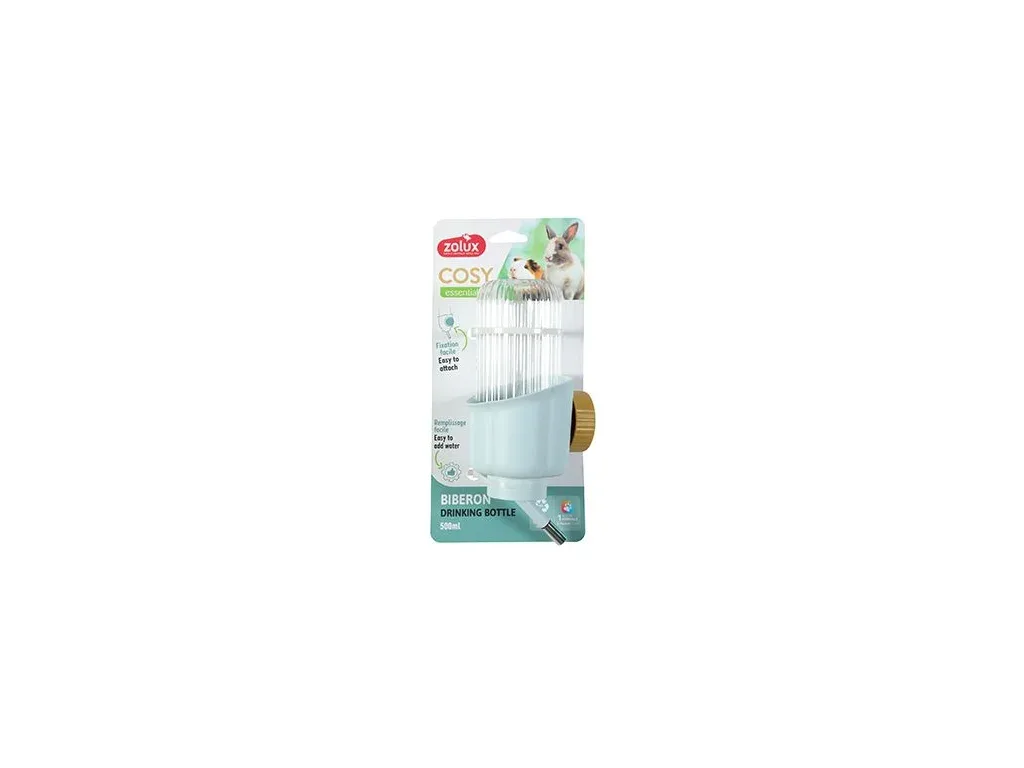 Napáječka hlodavec COSY květina 500ml modrá Zolux | Pejskovice