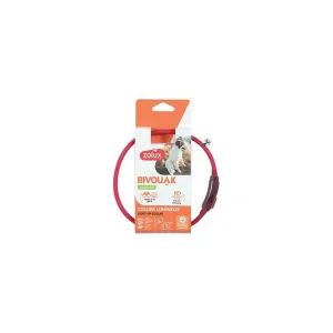Obojek LED malý BIVOUAK 20-40cm USB červená Zolux | Pejskovice