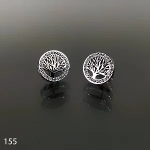 Ocelové náušnice č. 155