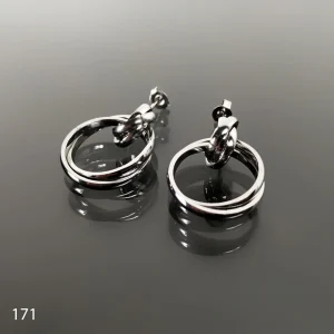 Ocelové náušnice č. 171