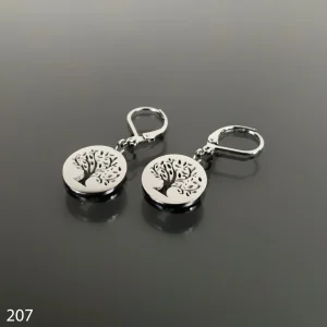 Ocelové náušnice č. 207