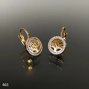 Ocelové náušnice č. 465