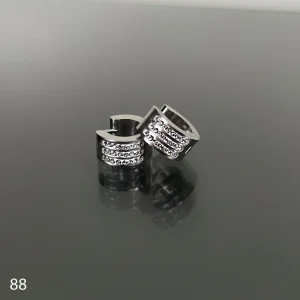 Ocelové náušnice č. 88