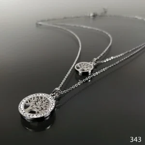 Ocelový náhrdelník č. 343