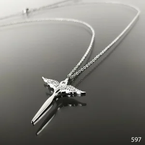 Ocelový náhrdelník č. 597