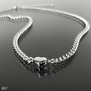 Ocelový náhrdelník č. 857
