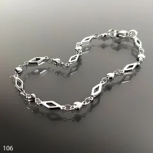 Ocelový náramek č. 106