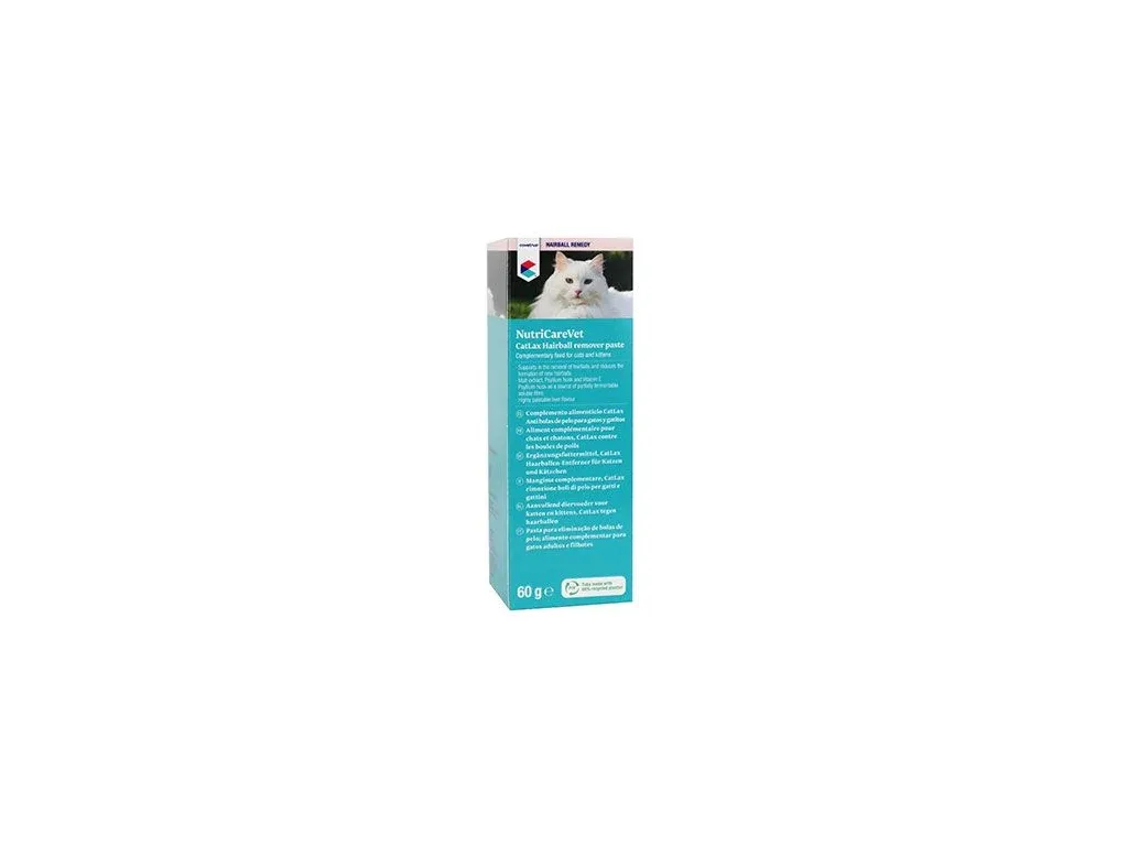 Pasta laxativní CatLax hairball remov. NutriCareVet60g | Pejskovice