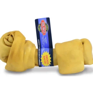 Pet's Up Buvolí uzel slanina 18 cm | Pejskovice