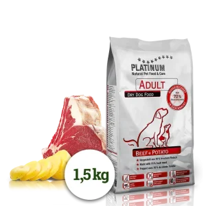 PLATINUM NATURAL BEEF & POTATO - HOVĚZÍ S BRAMBOREM 1,5 KG | Pejskovice
