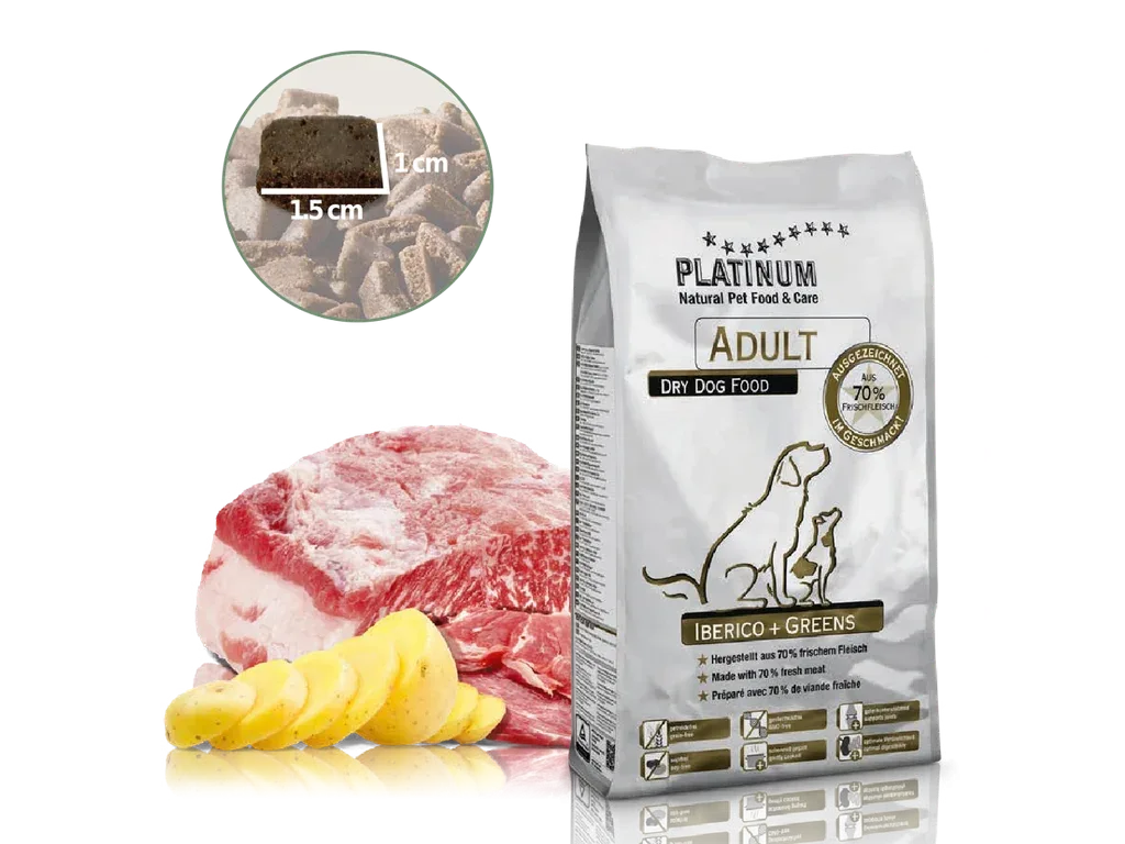PLATINUM NATURAL IBERICO & GREENS - KANČÍ SE ZELENINOU 5 KG | Pejskovice