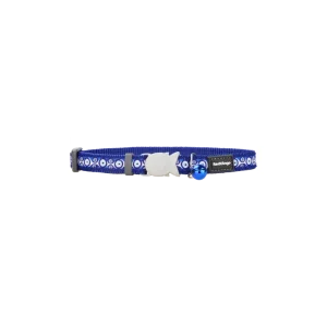 Red Dingo obojek pro kočky – Evil Eye Navy – 12 mm | Pejskovice