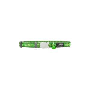Red Dingo obojek pro kočky – Peace Green – 12 mm | Pejskovice