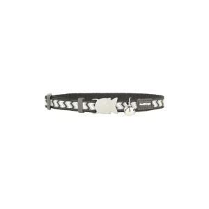 Red Dingo obojek pro kočky reflexní – Ziggy Black – 12 mm | Pejskovice