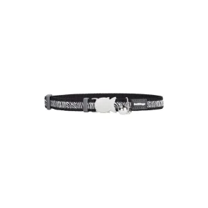 Red Dingo obojek pro kočky – Safari Black – 12 mm | Pejskovice