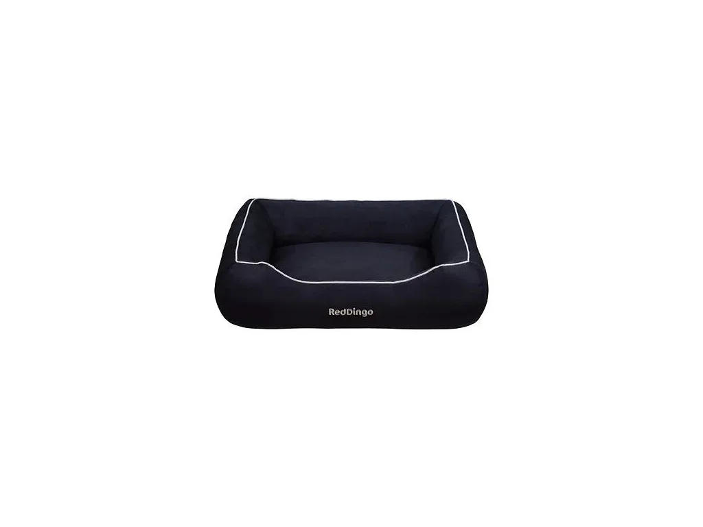 Red Dingo pelech Donut Bed – Black – Medium 80 cm | Pejskovice