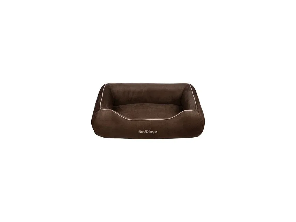 Red Dingo pelech Donut Bed – Chocolate – Medium 80 cm | Pejskovice