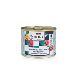 RONY MONO hovězí svalovina s mrkví a řepou 200g | Pejskovice