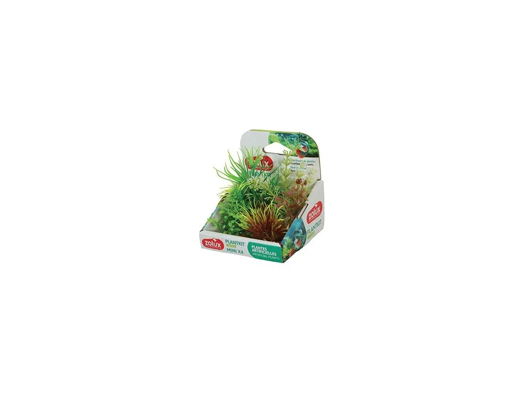 Rostliny akvarijní PLANTKIT 4 sada MINI 4ks Zolux | Pejskovice