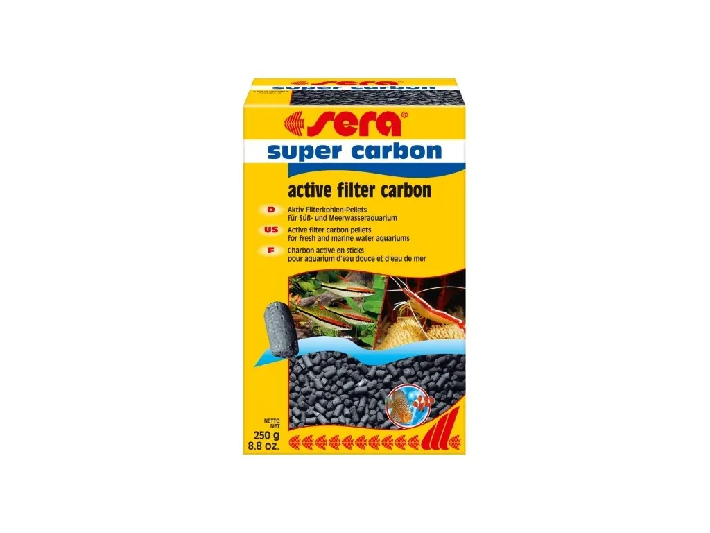 Sera aktivní uhlí Super Carbon 250 g