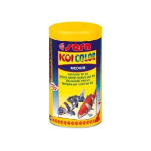 Sera doplňkové krmivo pro Koi – podpora vybarvení ryb Koi Color Medium 1000 ml NATURE
