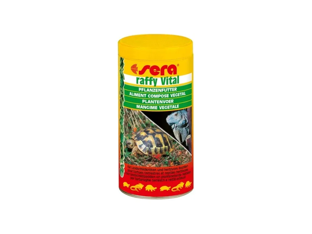 Sera krmivo pro býložravé plazy Raffy Vital 250 ml NATURE