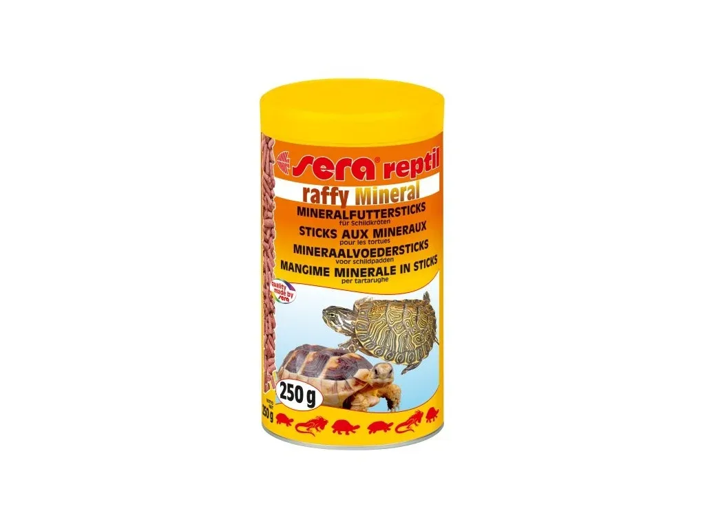 Sera krmivo pro masožravé plazy Raffy Mineral 1000 ml