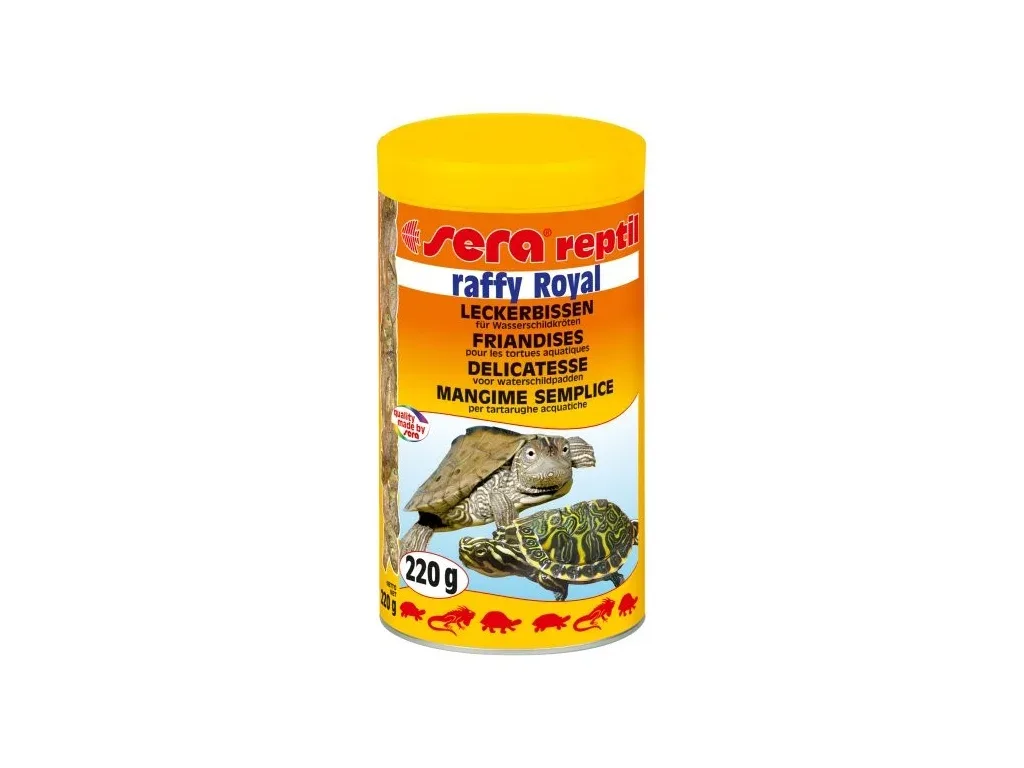 Sera krmivo pro masožravé plazy Raffy Royal 1000ml NATURE