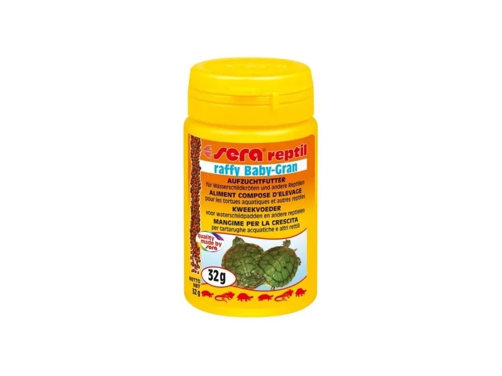Sera krmivo pro rostoucí masožravé plazy Raffy Baby Gran 100 ml NATURE