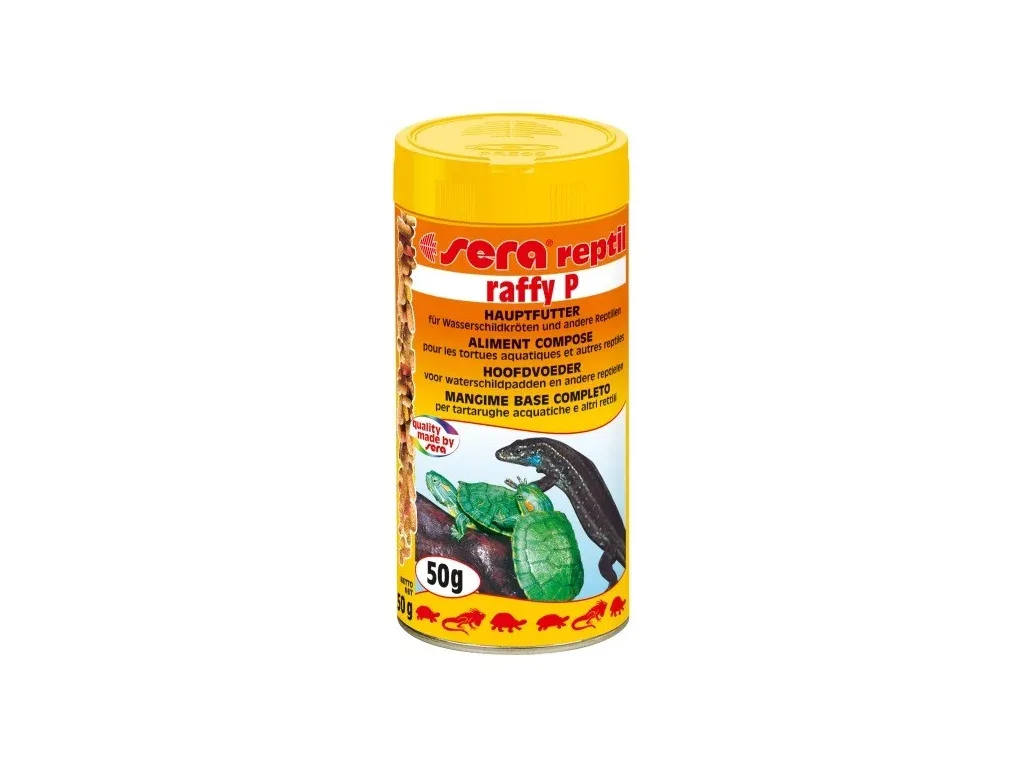 Sera krmivo pro vodní želvy Raffy P 250 ml NATURE