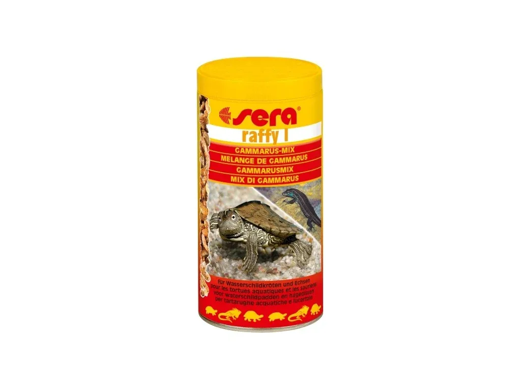 Sera přírodní potrava pro masožravé plazy a obojživelníky Raffy I 250 ml NATURE