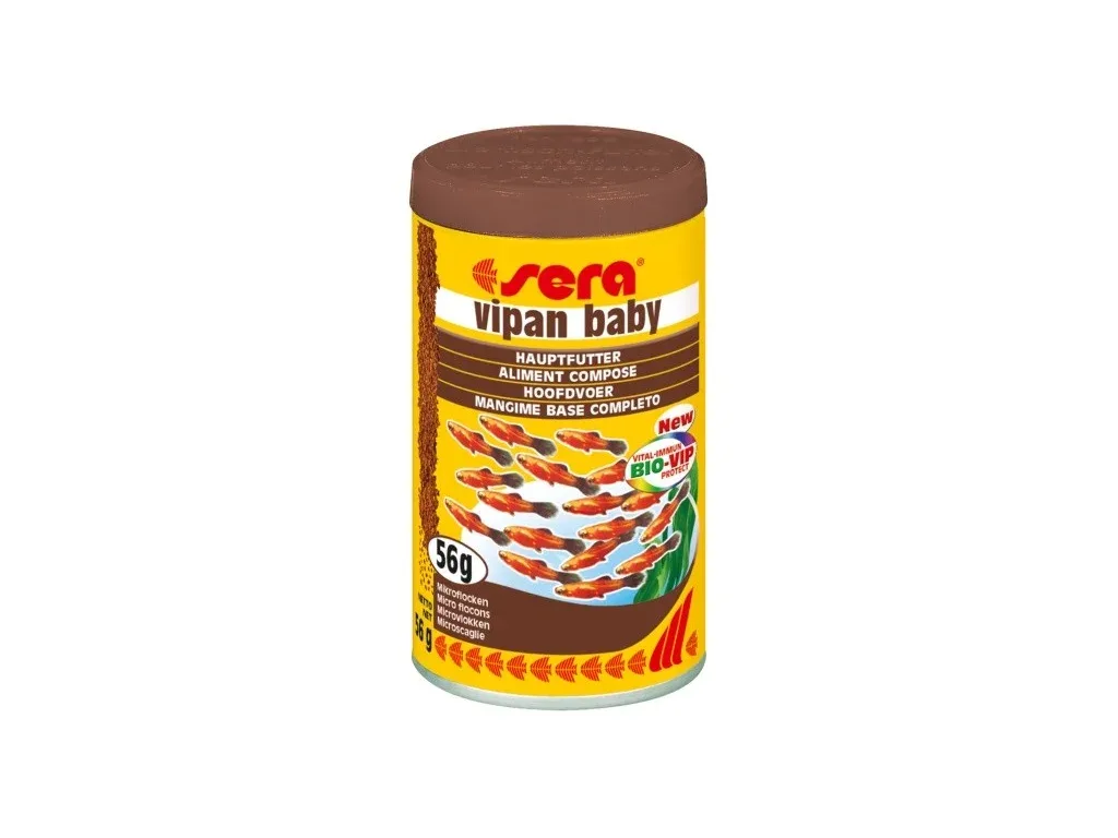 Sera růstové krmivo pro malé ryby Vipan Baby 100 ml NATURE