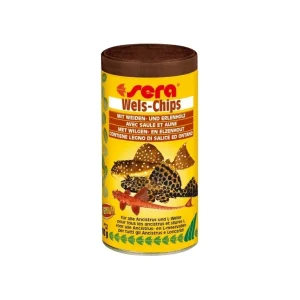 Sera speciální krmivo pro krunýřovité sumečky Wels-Chips 250 ml NATURE