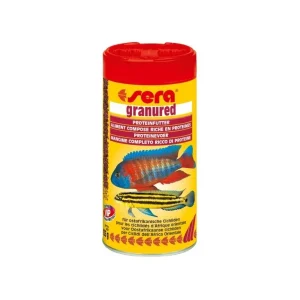Sera základní krmivo pro dravé cichlidy Granured 250 ml NATURE
