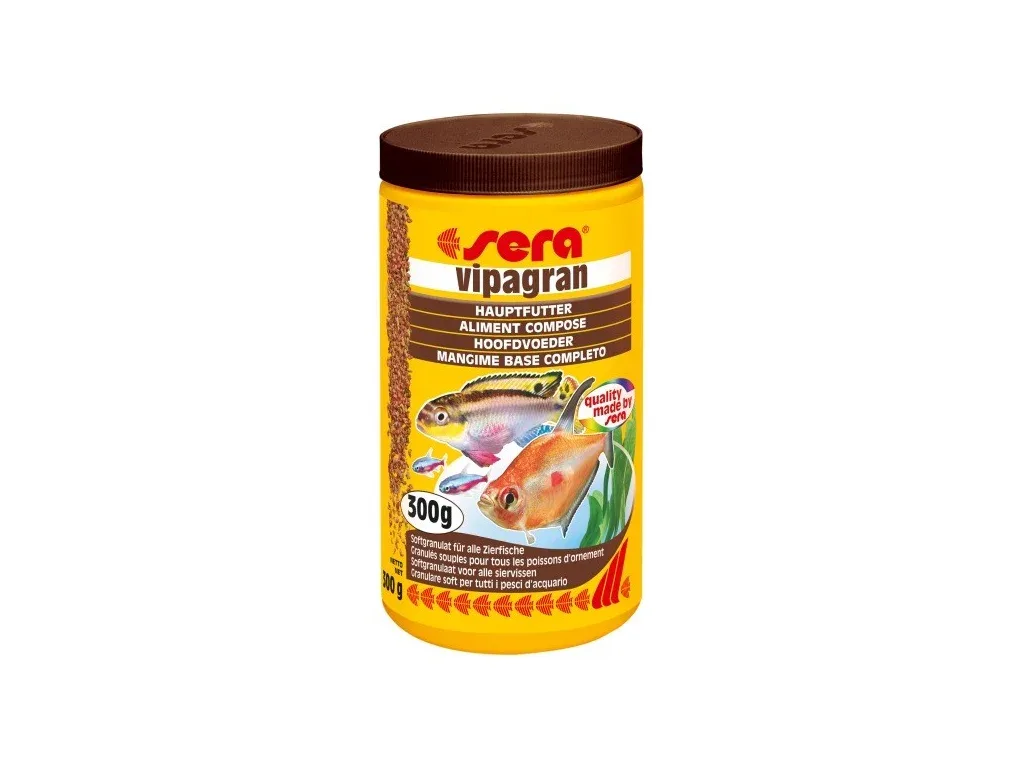Sera základní krmivo pro okrasné ryby Vipagran 1000 ml NATURE