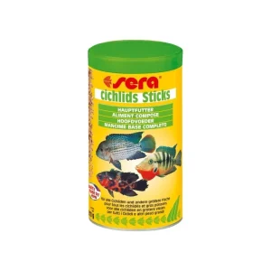 Sera základní krmivo pro středně velké a velké cichlidy Cichlids Stick 1000 ml NATURE