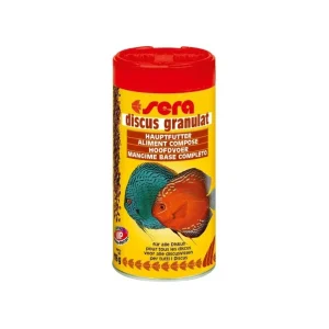 Sera základní krmivo pro terčovce a jiné náročné ryby Discus Granulat 250 ml NATURE