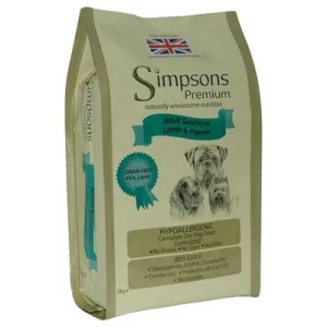 Simpsons Premium Adult Sensitive jehněčí & brambory