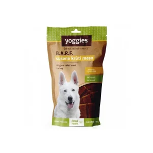 Sušené krůtí maso pro psy Yoggies, (proužky) 50g | Pejskovice