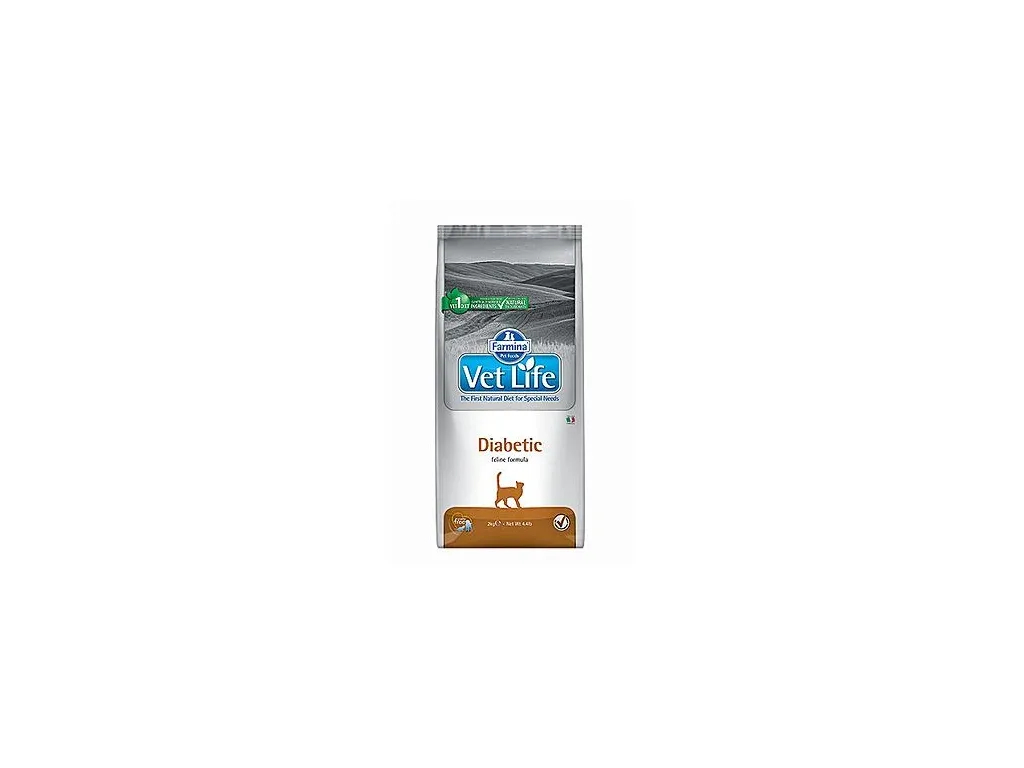 Vet Life Natural CAT Diabetic 2kg | Pejskovice
