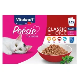 Vitakraft Poésie Classic Sauce míchané balení