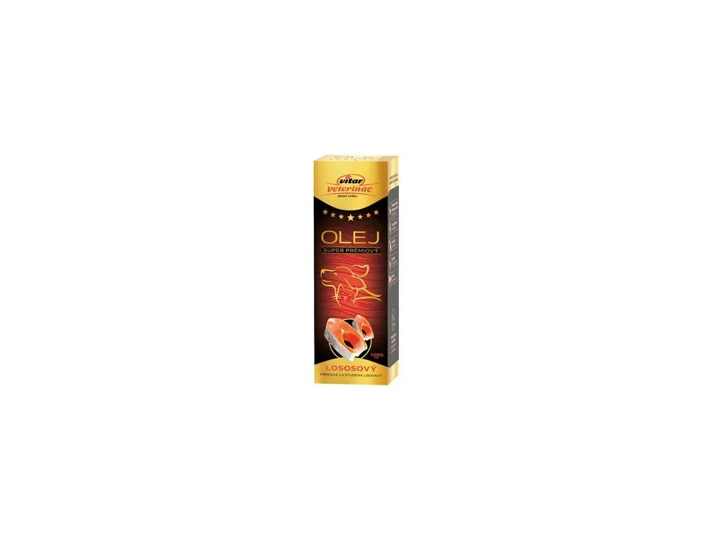 VITAR Veterinae Lososový olej 1000ml | Pejskovice