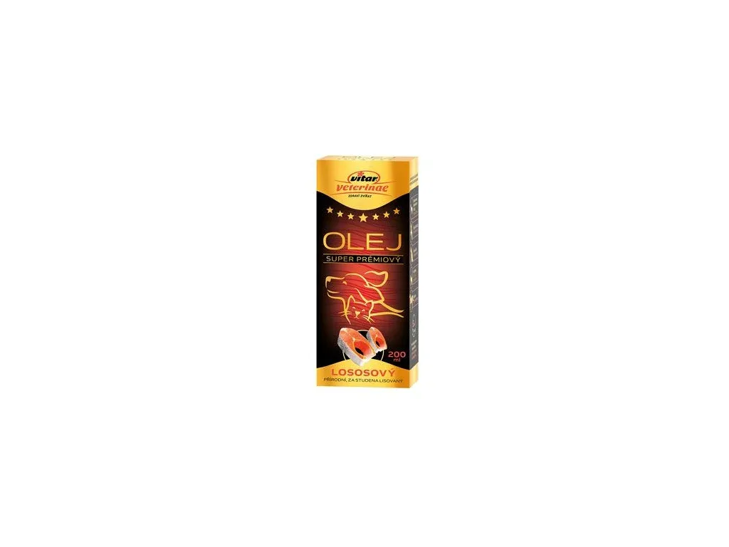 VITAR Veterinae Lososový olej 200ml | Pejskovice