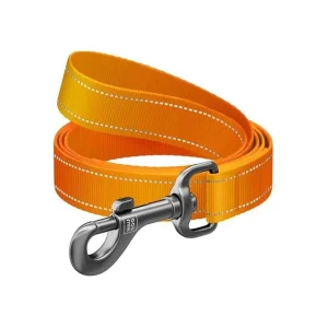 Vodítko nylon WAUDOG Mono 1,5x200cm oranžové | Pejskovice